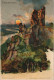 Bad Godesberg-Bonn Burg Drachenfels (Siebengebirge) - Künstlerkarte 1901 - Bonn