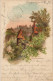 Nürnberg Nürnberger Burg Künstlerkarte Gemälde Kunstwerk Postkarte 1898 - Nuernberg
