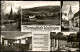 Ansichtskarte Bad Krozingen Trinkhalle, Kirche, Hauptstraße 1958 - Bad Krozingen