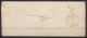 LSC (sans Contenu) Affr. N°4 P7 Càd ATH /29 JUIN 1851 Pour BRUXELLES - Boîte "V" (Ormeignies) (au Dos: Càd BRUXELLES) - 1849-1850 Medaillen (3/5)