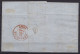 L. Datée 27 Février 1857 De FAYT Affr. N°6 (bloc De 4) P107 Càd MANAGE /28 FEV 1857 Pour GOSSELIES - Boîte Auxilliaire " - 1851-1857 Medallones (6/8)