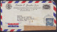 Equateur - L. Entête "Import-Export Ernesto E. Zevallos Jijon" Accidentée 1947 Pour NEW YORK - Cachet Et Bande Réparatio - Storia Postale