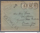 Expres Brief Van Kortrijk 2 Doornijk Naar Oude-God Telegraafstempel - 1922-1927 Houyoux