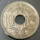 Monnaie France - 1936 - 10 Centimes Lindauer Cupronickel, Non Souligné - 25 Centimes