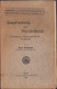 Empfindung Und Vorstellung Ein Beitrag Zur Klärung Psychologischer Grundbegriffe Von Paul Hofmann 1919 C3863N - Libri Vecchi E Da Collezione