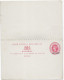 Bahmas Post Card With Reply Card, 1893 - Bahamas (1973-...)