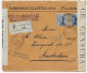 Einschreiben Palermo, 1919 Nach Amsterdam. Italienische Und Französiche Zensur - Ohne Zuordnung