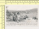 REAL PHOTO Couple Shirtless Man Swimsuit Woman On Beach Scene Homme Nu Femme Sur Plage Old  Photo SNAPSHOT - Anonyme Personen