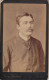 Man With A Mustache Atelier Georg Knittel Esseg Osijek Croatia 1887 - Anciennes (Av. 1900)