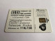 21:266 - Czechoslovakia Chip K+B No Number ( Sticker On Card ) - Tchécoslovaquie