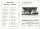 Delcampe - Circuit Paul Ricard 1000 KM - Programme 13-14-15 Aout 1974 + Dépliant 2 Volets + Billet "Enceinte Générale, 14 Aout 74" - Autosport - F1