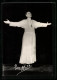 AK Papst Pius XII. Betet Mit Geöffneten Armen Richtung Himmel  - Papes
