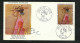 Polynésie Rare Premier Jour Papeete  14/12/1970 Le Poste Aérienne N° 44 Tableau De JC Bouloc FDC Signé Par JC Bouloc  TB - FDC