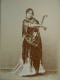 Photo Format Cabinet Anonyme - Jeune Fille, Sévillane Danse Espagnole, Circa 1890 L675 - Oud (voor 1900)