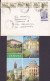 Romania CRAIOVA PPC & Cover Brief 1994 HERLUFSMAGLE Denmark (2 Scans) - Storia Postale