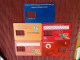 5 GSM Cards No Chip 2 Photos  Rare - Other & Unclassified