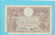 100 ANCIENS FRANCS "  SANS LOM 02  " PAPIER CHIFFON  .  6-4-1939    -  SERIE =  E.65595  .  N°  732   .  2 SCANNES - 100 F 1908-1939 ''Luc Olivier Merson''