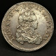 1/3 ECU DE FRANCE ARGENT LOUIS XV 1722 D LYON 29mm 8.12g FRANCE / SILVER - 1715-1774 Luis XV El Bien Amado