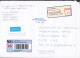Czech Republic Registered Recommandé & Prioritaire Labels BRNO 2000 Cover Brief To Denmark ATM Frama Label - Briefe U. Dokumente