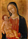 Art - Peinture Religieuse - Pinacoteca De Montserrat - Madonna - Mateo De Giovanni - CPM - Voir Scans Recto-Verso - Schilderijen, Gebrandschilderd Glas En Beeldjes