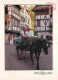 Animaux - Chevaux - Strasbourg - Promenade En Calèche Rue Du Bain Aux Plantes - Quartier De La Petite France - Carte Neu - Chevaux