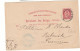 Norvège - Carte Postale De 1891 - Entier Postal - Oblit Christiania - Exp Vers Ruhimaki - Valeur 7,50 € En .....2005 - Lettres & Documents