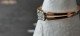Delcampe - 18 Karaat Geelgouden Ring Gemerkt .750 Met Diamant - Rings