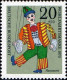 RFA Poste N** Yv: 501/504 Wohlfahrtsmarke Marionnettes (Thème) - Marionetten