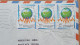 IRAN 1991, ADVERTISING COVER, SAMIEI KHAN, USED TO GERMANY, INT CONFERENCE ON EARTHQUAKE, 3 MULTI STAMP, ZONE-P-13 TEHRA - Irán