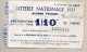 Agen (47) Billet De Loterie Vendu Par A LERENE Coutellerie Orfevrerie Optique Orthopedie Etc  1937   (PPP46910 / A) - Lottery Tickets