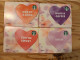 Starbucks Gift Card Set Hungary 2023 Valentine's Day - Gift Cards