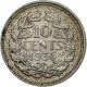 Pays-Bas, Wilhelmina I, 10 Cents, 1936, Utrecht, Argent, TTB, KM:163 - 10 Cent