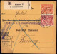 604028 | Paketkarte, Nr. Zettel Mit Eindruck Des K. Katasterbureau, Vermessung, Geografie  | München (W - 8000), -, - - Lettres & Documents