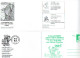 Lot 22 - Enveloppe Publicitaire Illustration Bourse Cartes Postales AUXERRE ITTEVILLE GRAY LONS LE SAUNIER VENISSIEUX - Publicités