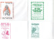 Delcampe - Lot 22 - Enveloppe Publicitaire Illustration Bourse Cartes Postales AUXERRE ITTEVILLE GRAY LONS LE SAUNIER VENISSIEUX - Werbung