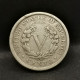 5 CENTS LIBERTY NICKEL AVEC CENTS 1901 USA - 1883-1913: Liberty