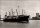 ! S/w Ansichtskarte Ship, MS Edith Howaldr Russ, Linienschiff, Frachtschiff, Container - Commerce