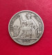 Belle Monnaie De 1 Piastre De Commerce 1900 En Argent - Indochina Francesa