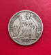 Belle Monnaie De 1 Piastre De Commerce 1900 En Argent - Indochine