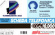 G 523 C&C 2581 SCHEDA TELEFONICA NUOVA MAGNETIZZATA AIDS GIALLA 10.000 L. - Pubbliche Speciali O Commemorative