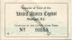 USA - United States Capitol Washington - Eintrittskarte Und Werbung Für Eine Broschüre - Tickets D'entrée
