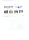 Enveloppe Lot 2  Illustration LONS LE SAUNIER Salon Cartes Postales Attelage Chiens 2013 /1999 Publicité Crédit Mutuel - Advertising