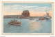 Postcard USA Maryland Baltimore Canton Harbour Grain Elevators & Piers Boats Unposted - Baltimore