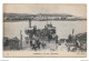 Postcard Tunisia Bizerte Unusual Circular ? Ferry Le Bac à Zarzouna Carriages Animals Unposted - Ferries