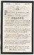 Faire Part De Décès 1884 - Obituary Notices