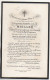Faire Part De Décès 1879 - Obituary Notices