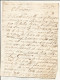 N°1723 ANCIENNE LETTRE A DUBATTUT DE ( A Dechiffrer) AVEC CACHET DE CIRE ET RUBAN DATE 1652 - Historische Dokumente