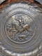 Plat De Quête Figurant Saint Georges Terrassant Le Dragon, Nuremberg Fin Du XVIe Siècle - Cobre