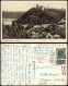 Ansichtskarte Blankenberg Hennef Sieg  1953 Landpoststempel 10 Pfg Posthorn - Hennef