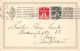 Danmark Ganzsache Gelaufen 1912 Nach Leipzig - Postwaardestukken